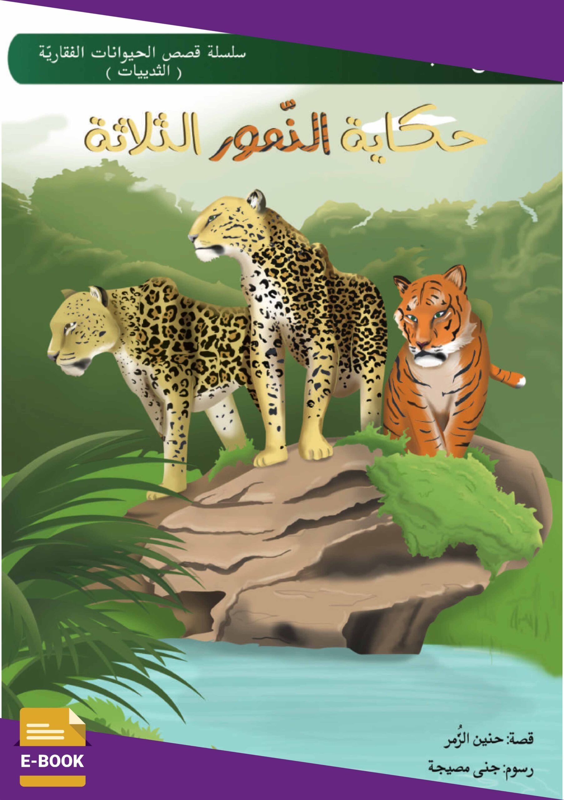 غلاف حكاية النمور الثلاثة