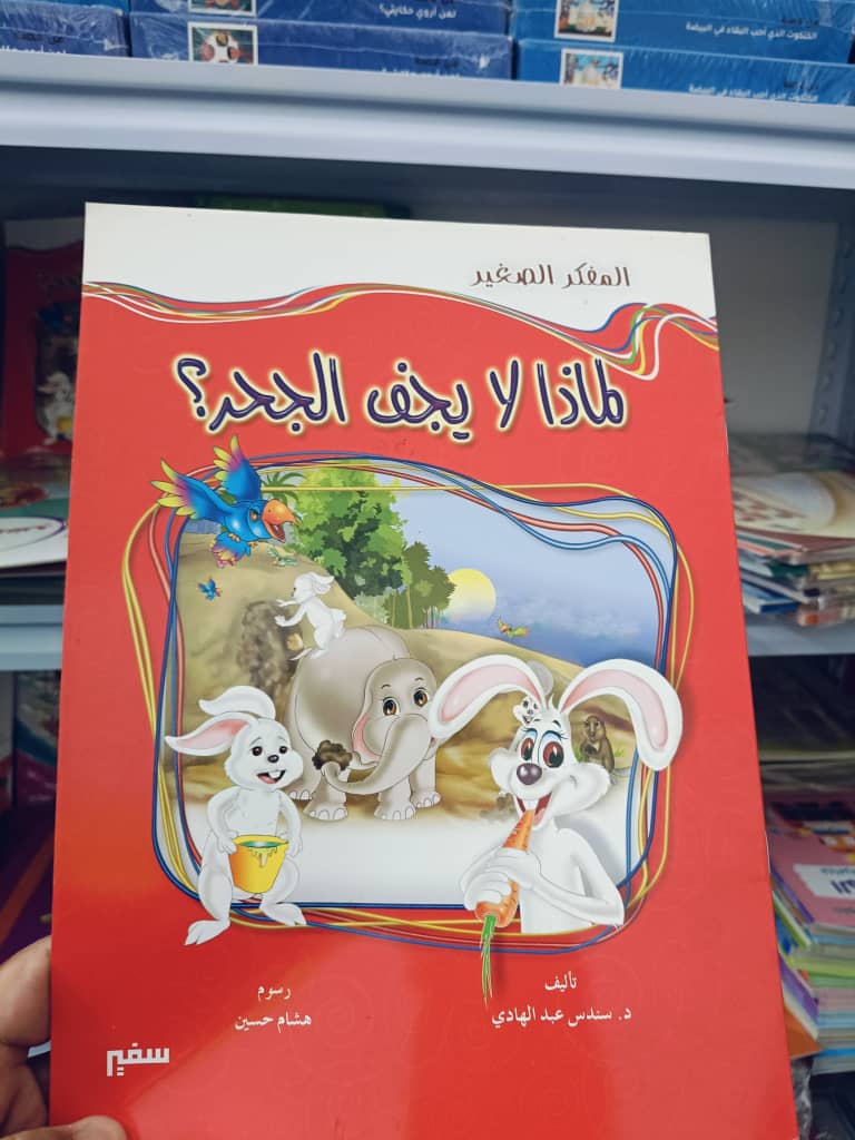 غلاف لماذا لا يخف الحجر ( المفكر الصغير )